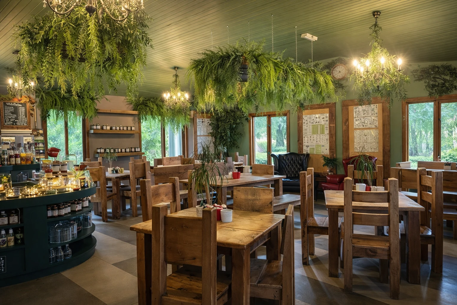 The Acorns Coffee Shop interior